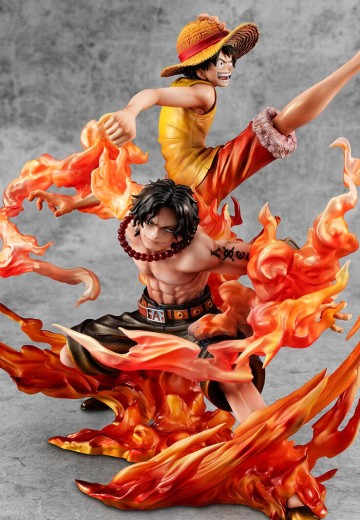 P.O.P 航海王“NEO-MAXIMUM”路飞 与 艾斯 ～兄弟之情～ 20周年限定版