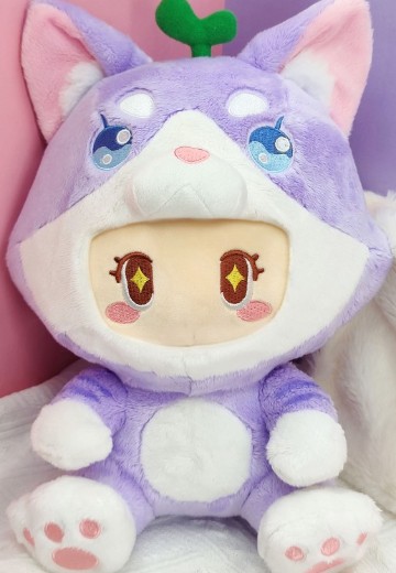 元梦之星 坐姿毛绒 紫萝萝 | Hpoi手办维基