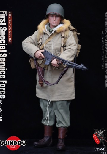 UD9031 二战美加联合第1特勤队 勃朗宁自动步枪射手 | Hpoi手办维基