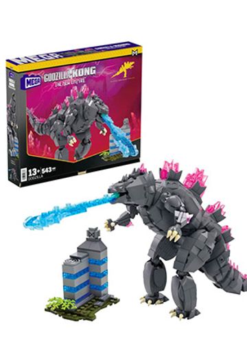 MEGA系列 哥斯拉大战金刚2 哥斯拉 建筑套装