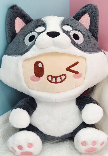 元梦之星 坐姿毛绒 哈士奇 | Hpoi手办维基