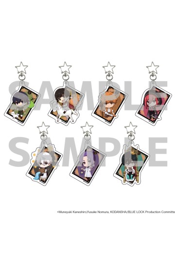 蓝色监狱 集换式星型扣亚克力挂件 塔罗牌01 Q版角色插画 | Hpoi手办维基