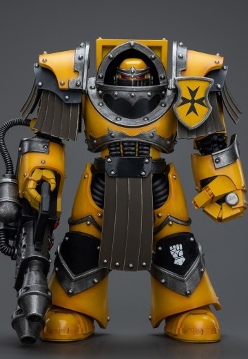 战锤:荷鲁斯之乱 帝国之拳 铁骑终结者军团 装备重型火焰喷射器的铁骑终结者