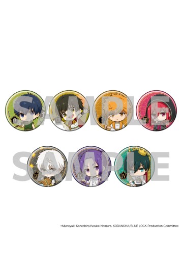 蓝色监狱 集换式徽章 塔罗牌02 Q版角色插画 | Hpoi手办维基