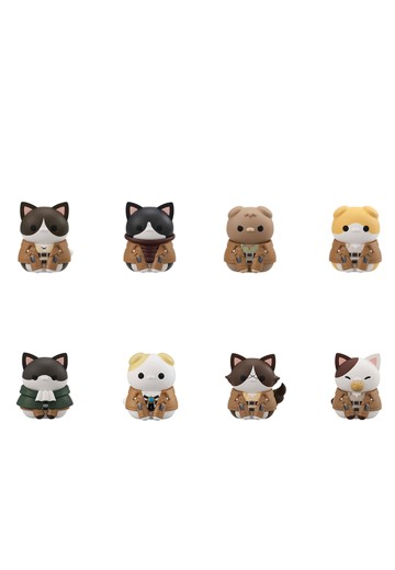 巨大化喵喵系列 进击的巨人 进击的猫咪 调查兵团集合！