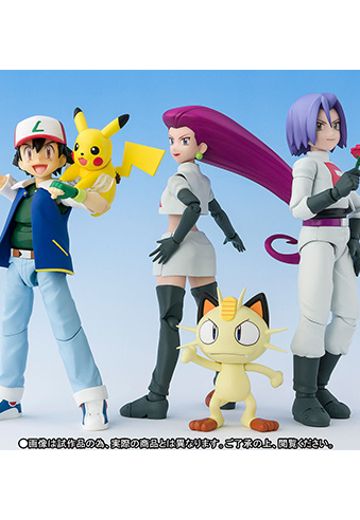 S.H.Figuarts 精灵宝可梦 小智与火箭队 （限定版） | Hpoi手办维基