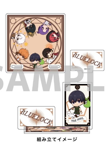 蓝色监狱 亚克力方型底座 塔罗牌05 Q版角色插画 | Hpoi手办维基