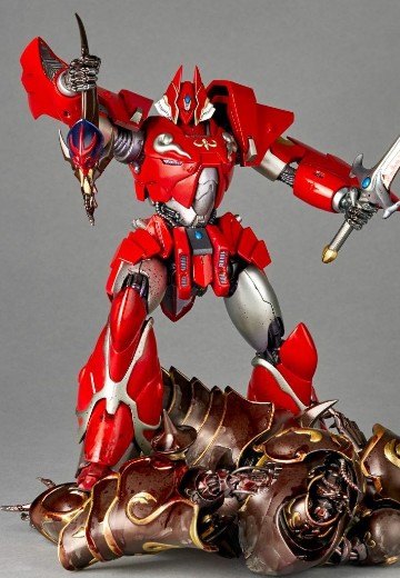 ARTPLA 机甲界加里安 铁之纹章 铁巨神vs邪神兵