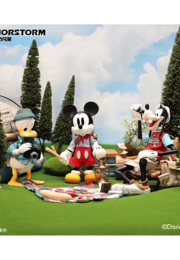 城市出逃计划 露营系列可动玩偶 米奇/唐老鸭/高飞 | Hpoi手办维基