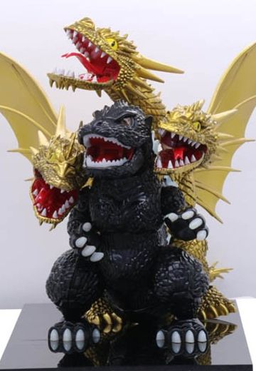 小哥斯拉系列 No.SPOT4 哥斯拉 VS 王者基多拉 对决套装 | Hpoi手办维基