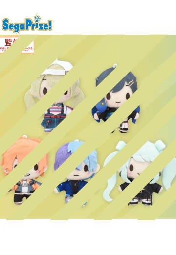 世界计划 缤纷舞台 feat. 初音未来 Fuwa Petit可爱软绵绵玩偶挂件“Vivid BAD SQUAD”～Brand New World～