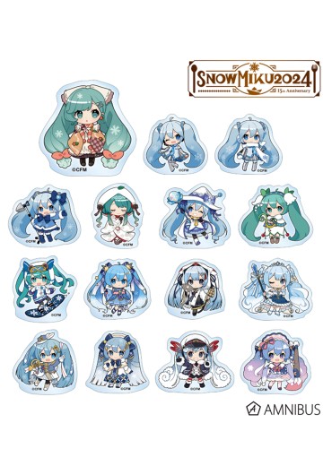 SNOW MIKU 2024 雪未来 集换式亚克力贴纸 | Hpoi手办维基