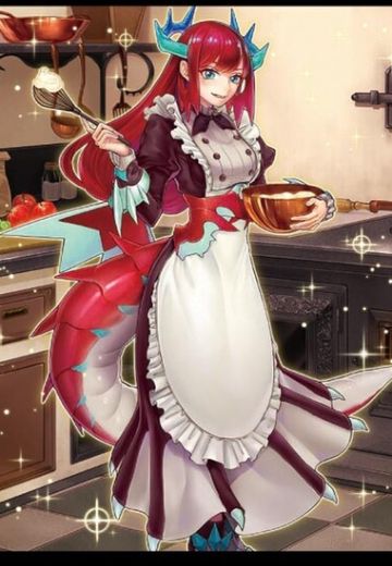 游戏王卡片游戏 怪兽藏品 半龙女仆·蒸馏室龙女