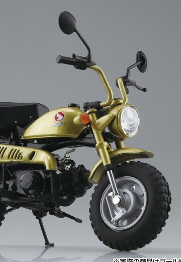 1/12 完成品摩托车 本田 猴子摩托车 限量版金色