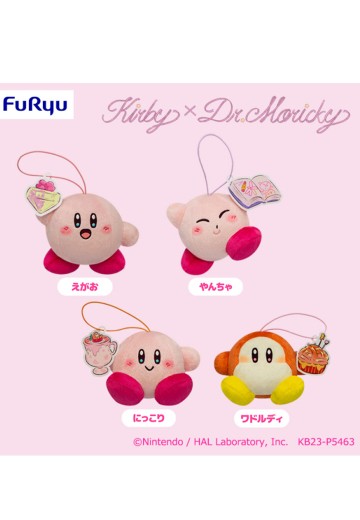 星之卡比 卡比×Dr.MORICKY 毛绒玩偶挂件 ～Pop Palette～ | Hpoi手办维基