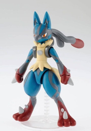 宝可梦拼装模型收藏系列编号35 特选系列 超级路卡利欧 | Hpoi手办维基