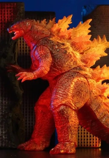 哥斯拉2：怪兽之王 哥斯拉 （红莲哥斯拉）可动模型 | Hpoi手办维基