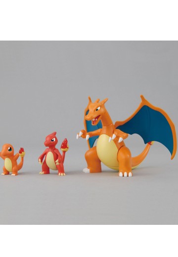 宝可梦拼装模型 No.29 进化系列 喷火龙进化套装