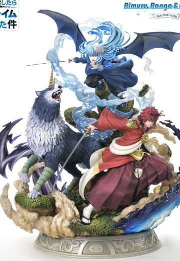 CMTSR-01 关于我转生变成史莱姆这档事 利姆鲁、岚牙和红丸 | Hpoi手办维基