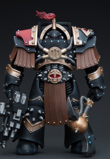 战锤:荷鲁斯叛乱 荷鲁斯之子 加斯塔林终结者小队 配备卡索兰动力斧的加斯塔林 | Hpoi手办维基