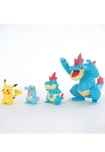 宝可梦拼装模型 No.3 进化系列 大力鳄进化套装 | Hpoi手办维基