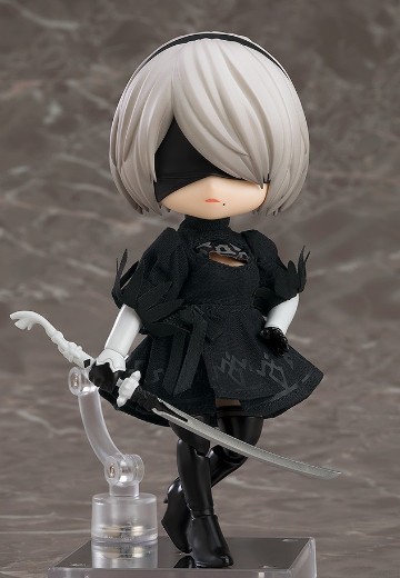 粘土娃 尼尔：自动人形 动画版 2B（寄叶二号B型） | Hpoi手办维基