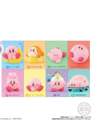 万代食玩 星之卡比 卡比和朋友们3