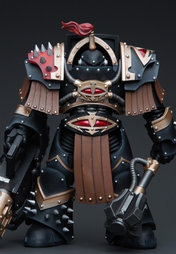 战锤:荷鲁斯叛乱 荷鲁斯之子 加斯塔林终结者小队 配备多管热熔和动力槌的加斯塔林 | Hpoi手办维基