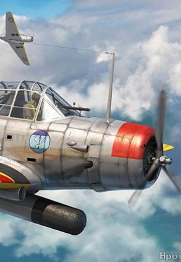 编号：81783 1/48 军用飞机系列 美国TBD-1“蹂躏者”鱼雷攻击机
