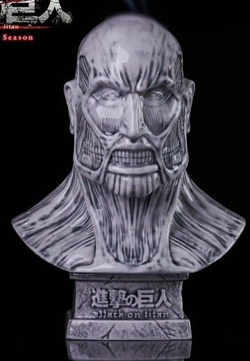 进击的巨人 超大型巨人 陶瓷线香座 | Hpoi手办维基