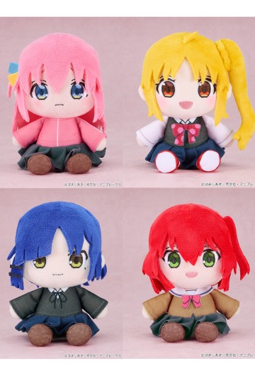 孤独摇滚！手掌型玩偶 附团结Band随身包 后藤独／伊地知虹夏／山田凉／喜多郁代