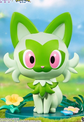 宝可梦中尺寸手办 宝可梦朱/紫 新叶喵 | Hpoi手办维基