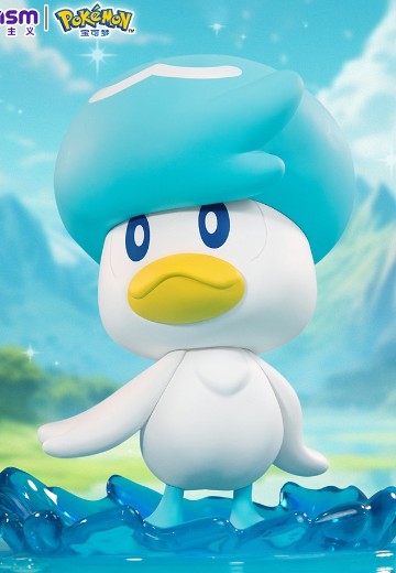 宝可梦中尺寸手办 宝可梦朱/紫 润水鸭 | Hpoi手办维基