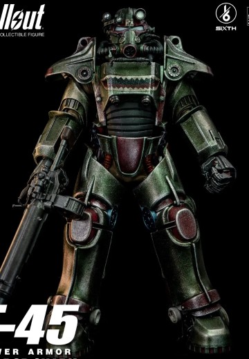 3Z0774 辐射 T-45 热棒鲨鱼动力装甲 | Hpoi手办维基