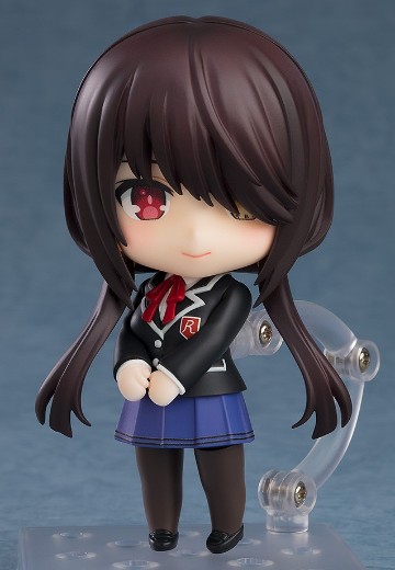 粘土人#2455 约会大作战 第五季 时崎狂三 校服款 | Hpoi手办维基