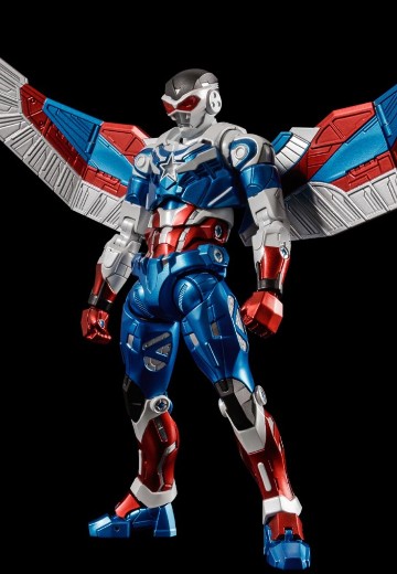 Fighting Armor 漫威系列 美国队长 山姆·威尔逊版 | Hpoi手办维基