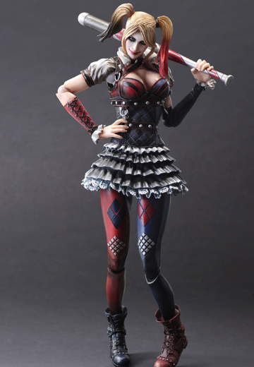 PLAY ARTS改 蝙蝠侠：阿卡姆骑士 哈莉·奎茵 | Hpoi手办维基