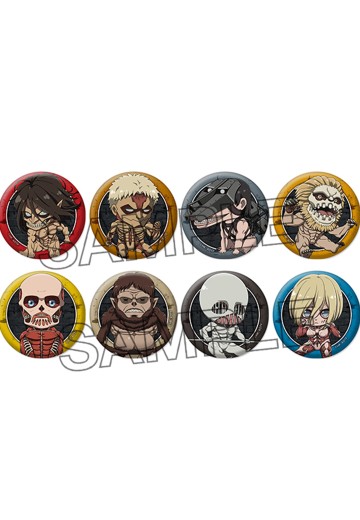 进击的巨人 最终季 座敷娘 集换式徽章4 | Hpoi手办维基