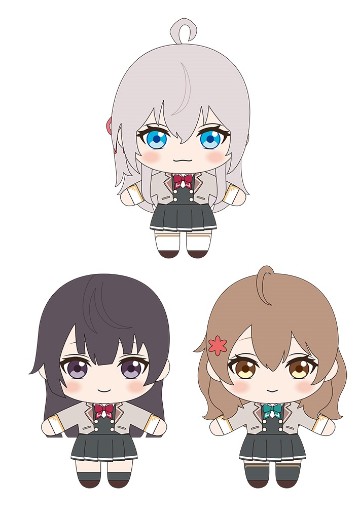 不时用俄语小声说真心话的邻桌艾莉同学 动画版  毛绒玩偶摆件