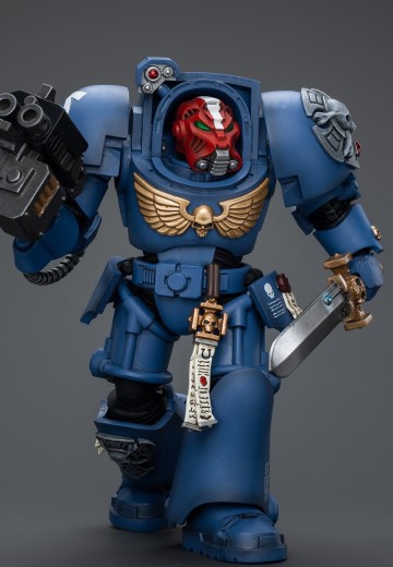 战锤40000 极限战士 终结者小队 配备能量剑和传送定位器的军士 | Hpoi手办维基