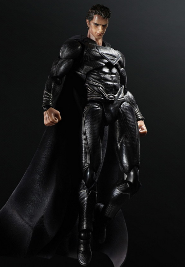 PLAY ARTS改 超人：钢铁之躯 黑衣超人 | Hpoi手办维基