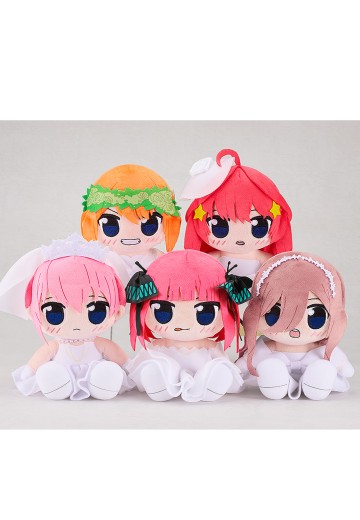 五等分的新娘∽ KURIPAN 毛绒玩偶 中野一花／中野二乃／中野三玖／中野四叶／中野五月 | Hpoi手办维基