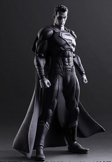 PLAY ARTS改  超人（黑白配色）可动人偶（资料待核实） | Hpoi手办维基