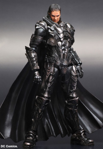 PLAY ARTS改 超人：钢铁之躯 佐德将军 可动人偶 | Hpoi手办维基