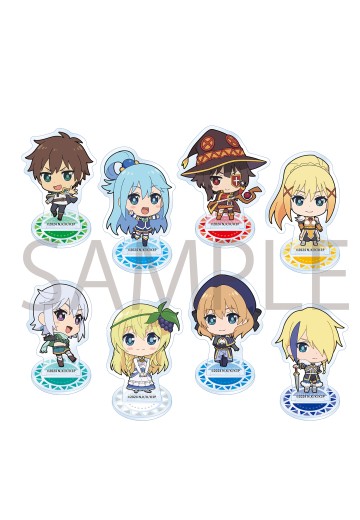 为美好的世界献上祝福！ 第三季 集换式迷你角色亚克力立牌