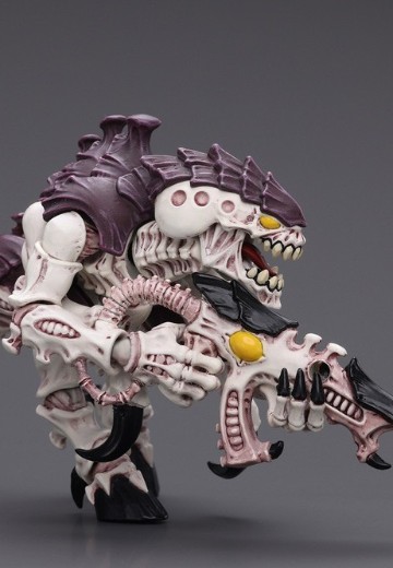 战锤40000 泰伦虫族 利维坦虫巢舰队 配蚀肉枪的暴虫