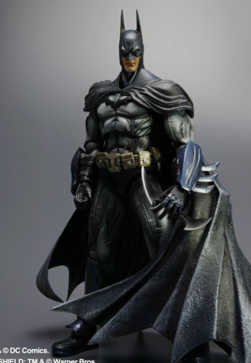 PLAY ARTS改 蝙蝠侠（蝙蝠侠：阿卡姆疯人院） 可动人偶 | Hpoi手办维基