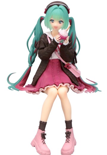 压泡面人偶 初音未来 秋日之约 粉色款