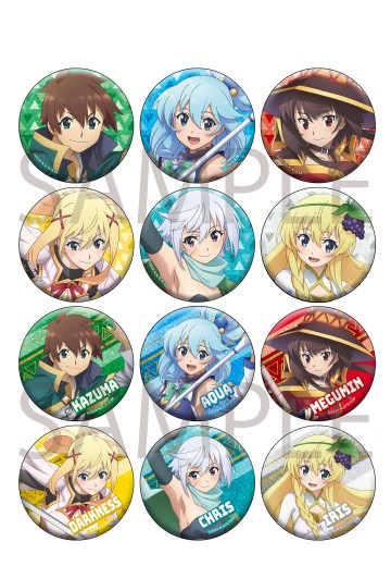 为美好的世界献上祝福！ 第三季 集换式闪徽章 | Hpoi手办维基