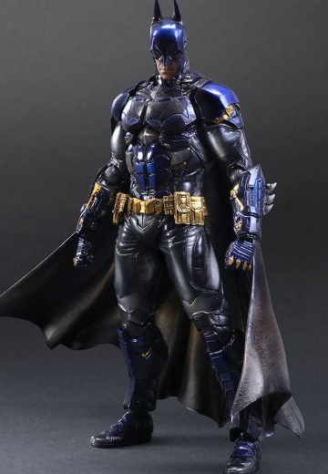 PLAY ARTS改 蝙蝠侠：阿卡姆骑士 蝙蝠侠（限量配色版） | Hpoi手办维基